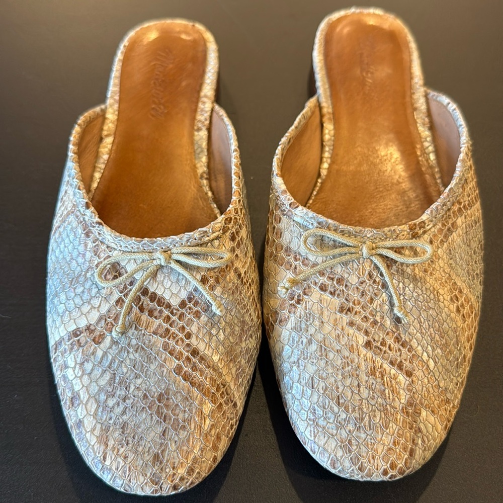 Madewell Adelle slip on ballet mules